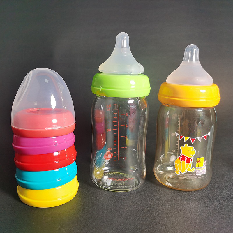 Baby Products Brand - Baby Bottle Cap And Ring Suitable