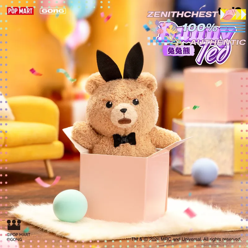 POPMART GONG Baby Ted Poseable - đánh giá và giá Baby Products Teddy Bear