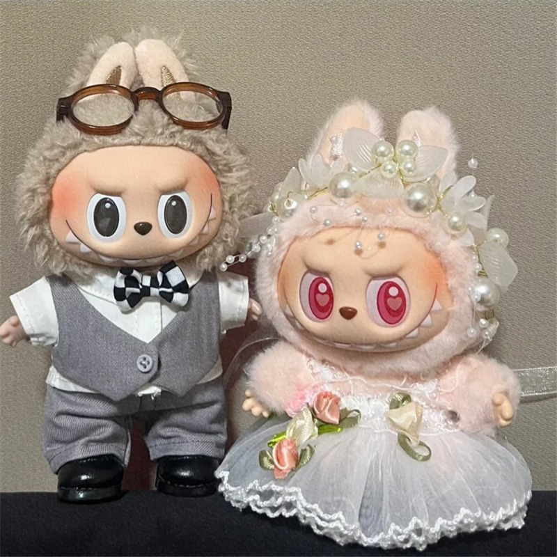 15 17cm For Labubu Doll Weddin - đánh giá và giá Baby Products Set