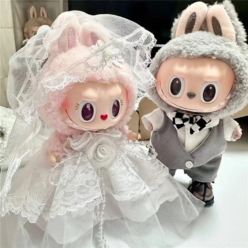 15 17cm For Labubu Doll Weddin - đánh giá và giá Baby Products Set