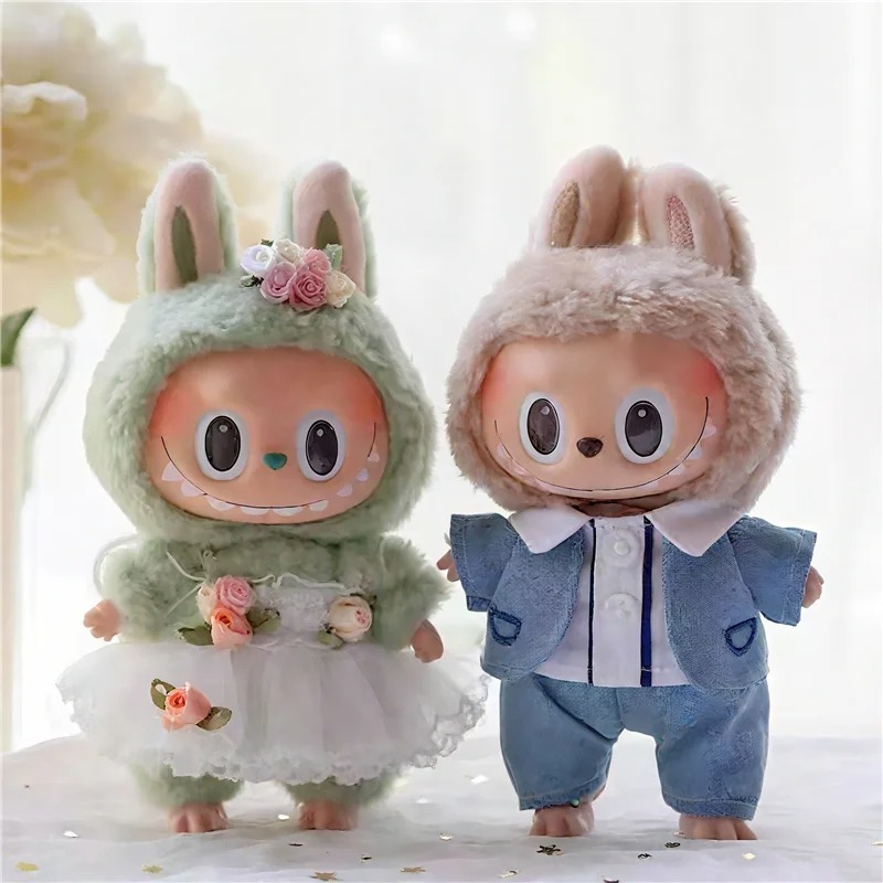 15 17cm For Labubu Doll Weddin - đánh giá và giá Baby Products Set