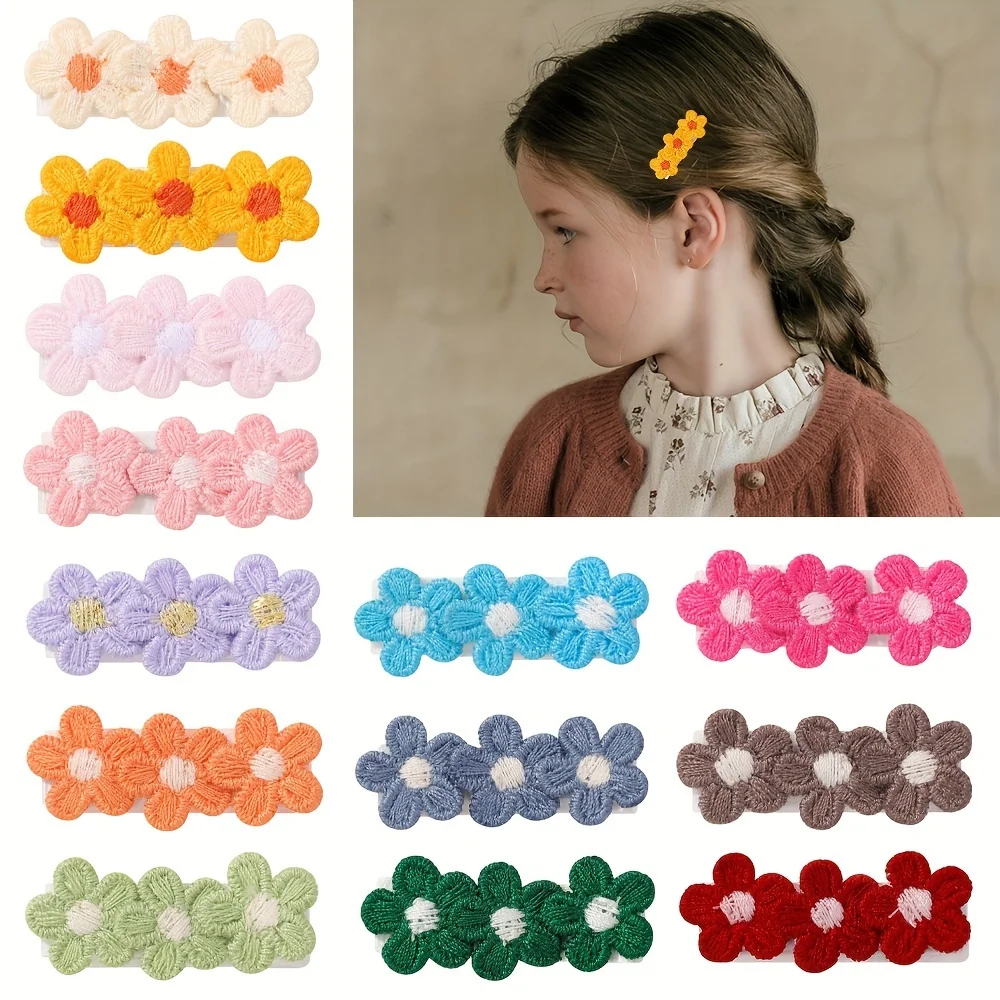 10Pcs/Set Baby Mini Flower Hai - đánh giá và giá Baby Products Set