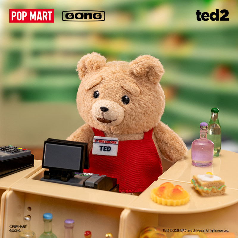 Genuine POP MART Ted 2 Teddy B - đánh giá và giá Baby Products Teddy Bear