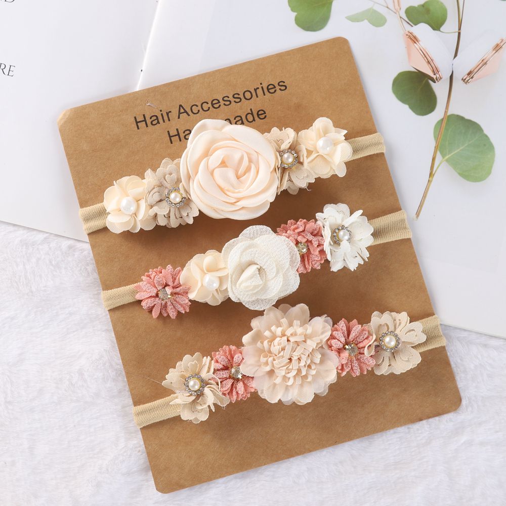 3pcs Baby Girl Headband Set Cu - đánh giá và giá Baby Products Set