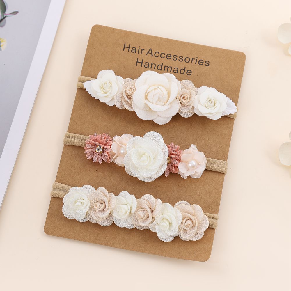 3pcs Baby Girl Headband Set Cu - đánh giá và giá Baby Products Set
